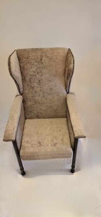 Orthopaedic Chair with Wings & Enclosed sides- Fabric